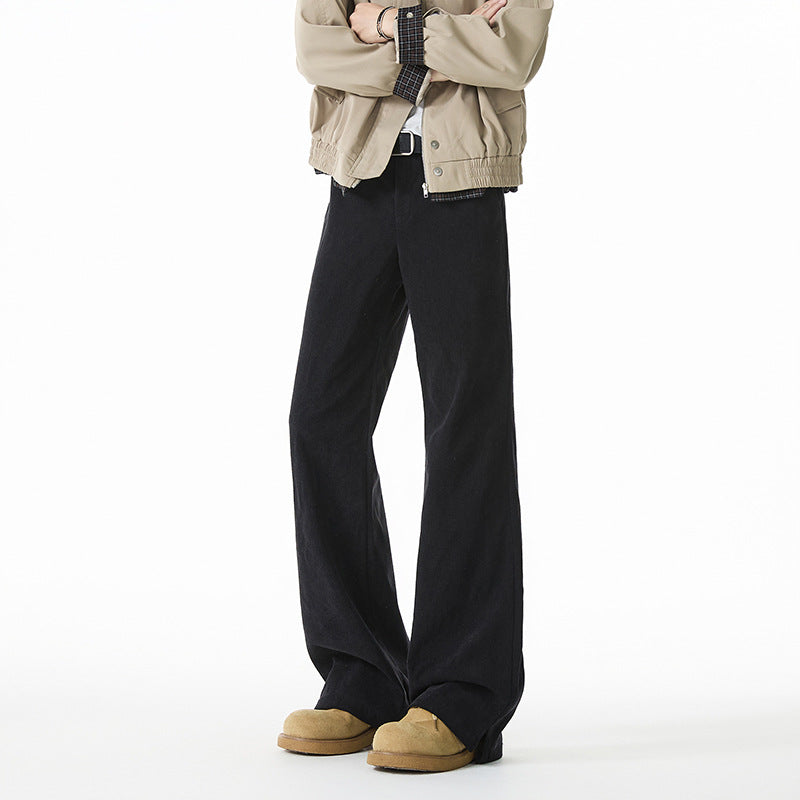 Lune London | Men's Wide-Cut Leisure Pants made of high-quality material with elastic waistband