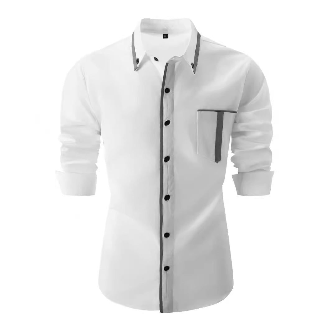 Lune London long sleeve leisure shirt for men