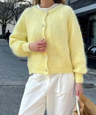 Ladies soft mohair pullover Lune London