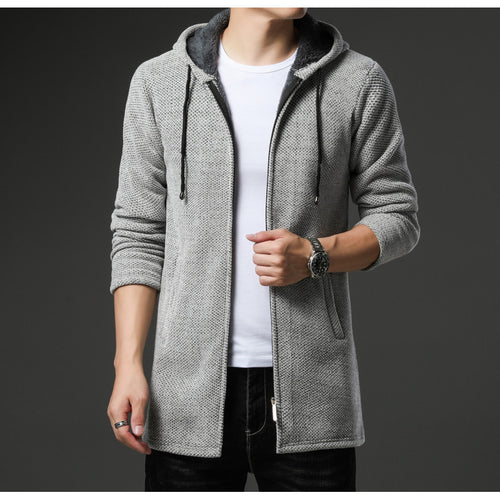 Urban leisure jacket for men with hood Lune London
