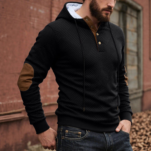 Men's Hoodie Sporty with Structured Design Lune London