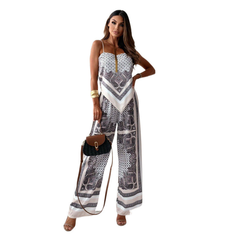 Ladies elegant loose jumpsuit Lune London