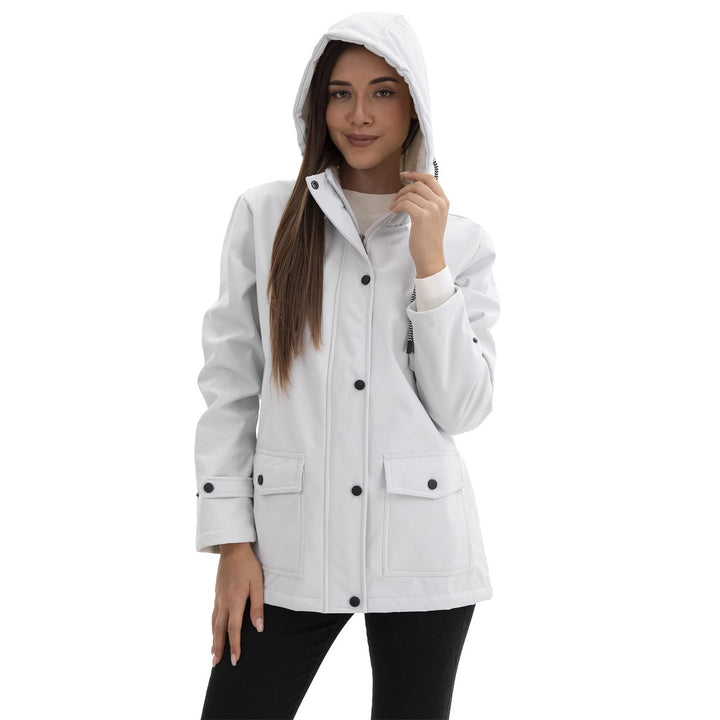 Women's outdoor jacket with soft lining and practical pockets Lune London