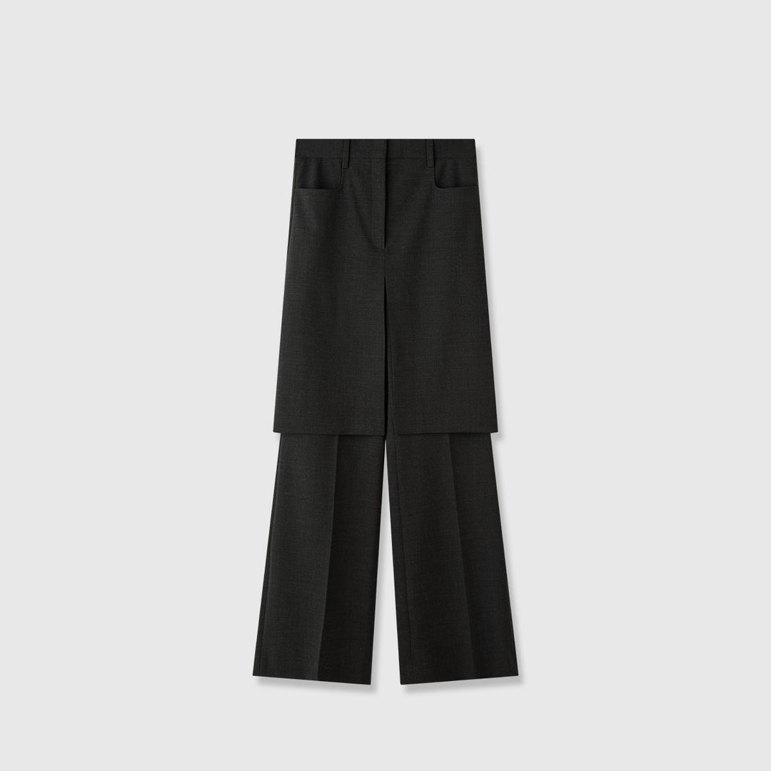 Pantalons de costume larges élégants pour femmes avec design innovant Chic & Stil