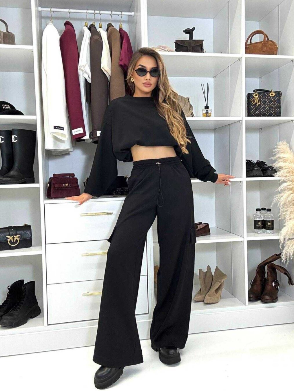 Ladies Cozy Oversized Set Lune London