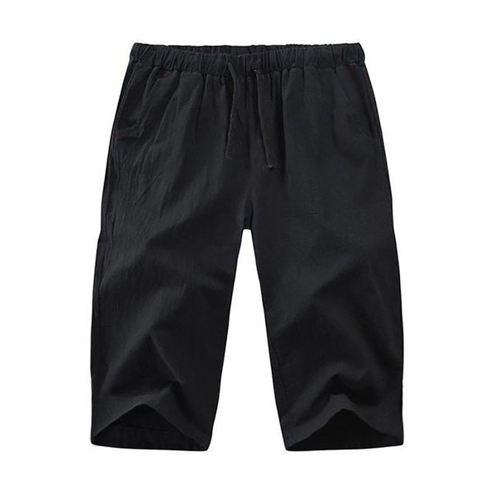 Light leisure pants for men with elastic waistband and practical side pockets Lune London