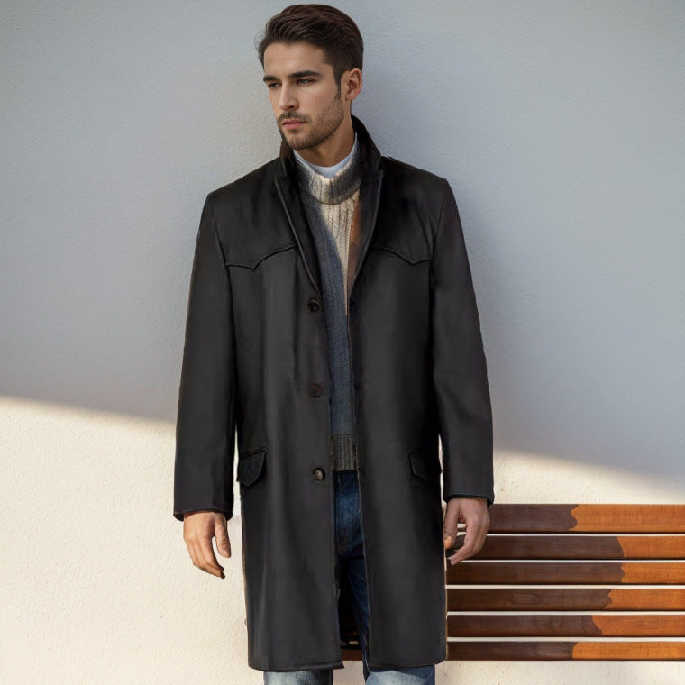 Classic long coat for men Lune London