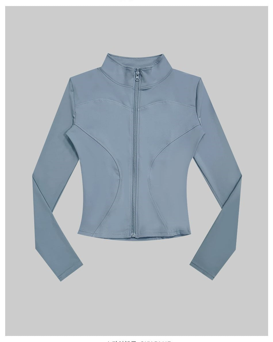Ladies sporty jacket with full zip Chic & Stil