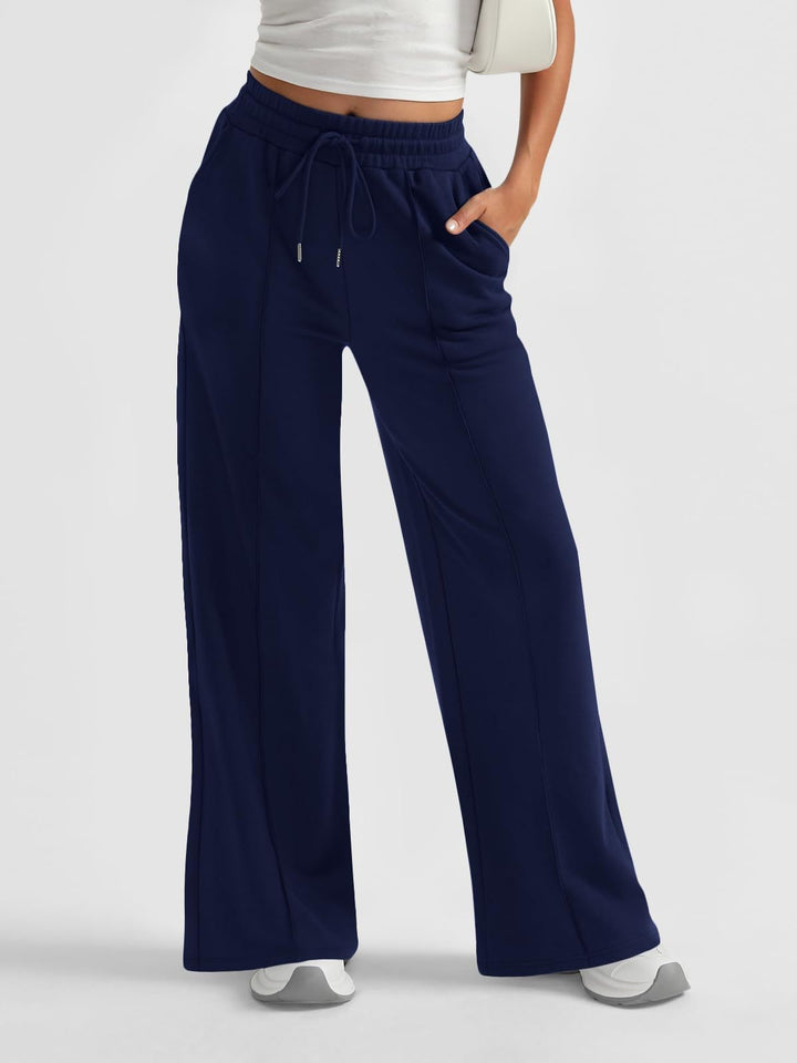 Women Casual Wide Jogging Pants Lune London