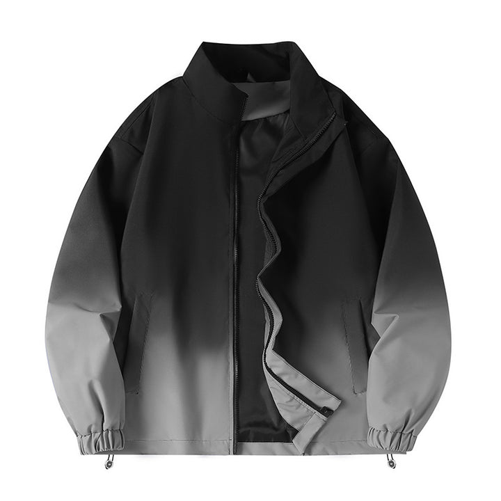 Stylish transition jacket for men with innovative color gradient Lune London