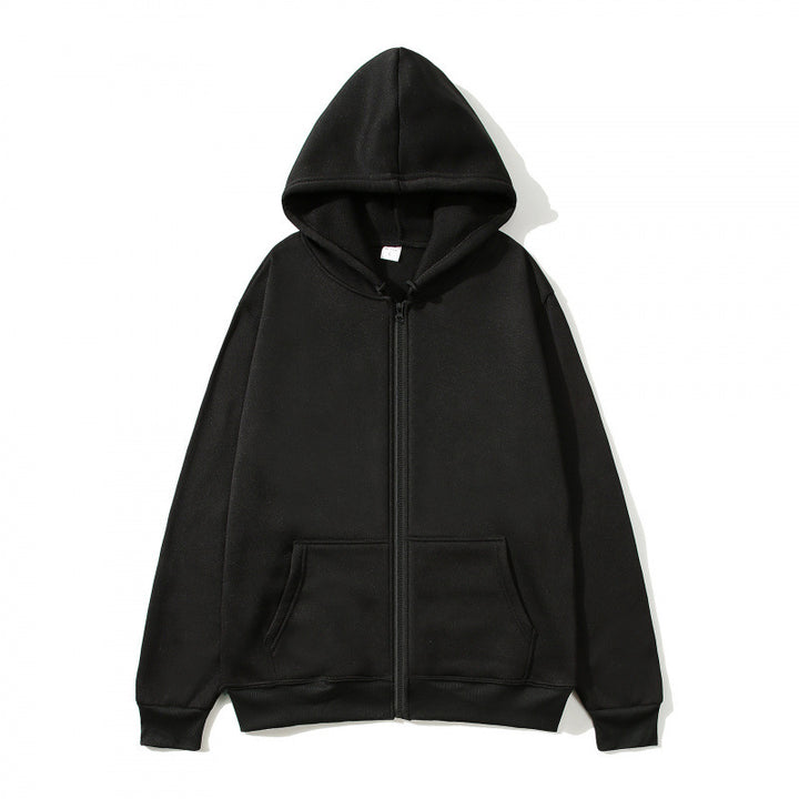 Ladies Fleece Hoodie with full zip and handy pockets Lune London