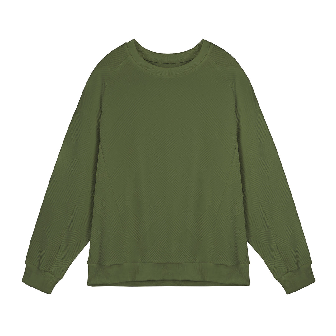 Women's sweater with an innovative structure design and a breathable cotton blend Lune London