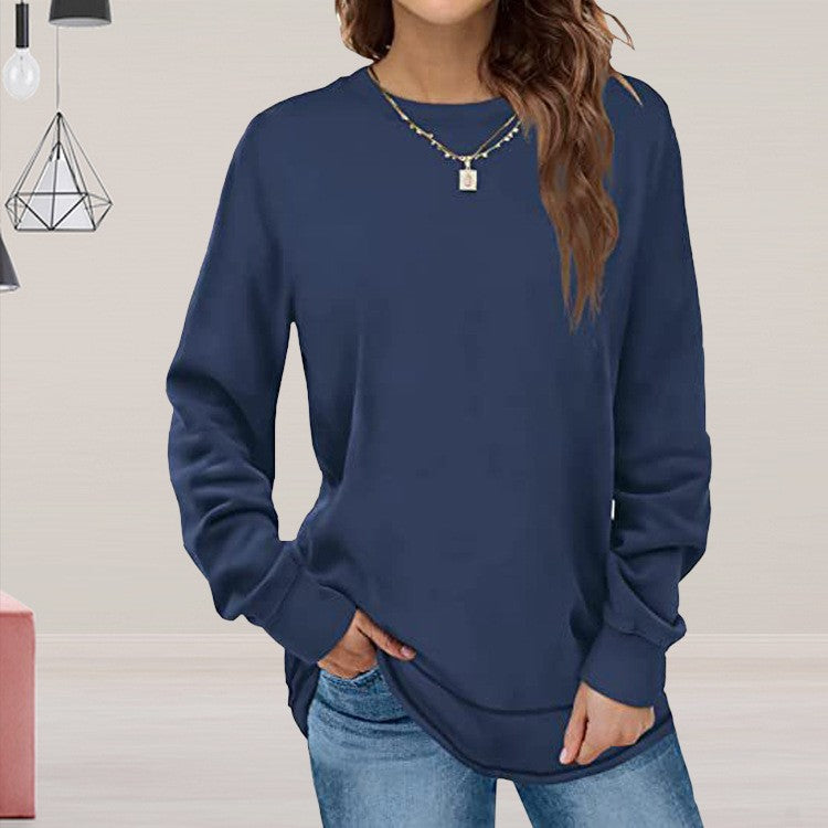 Casual long sleeve fitted women's pullover Lune London