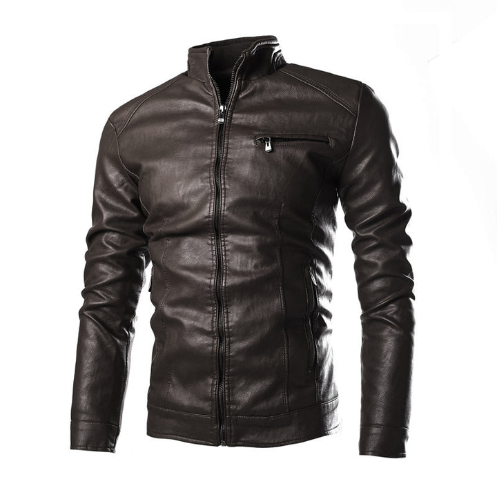 Lune London Leather Coat for Men