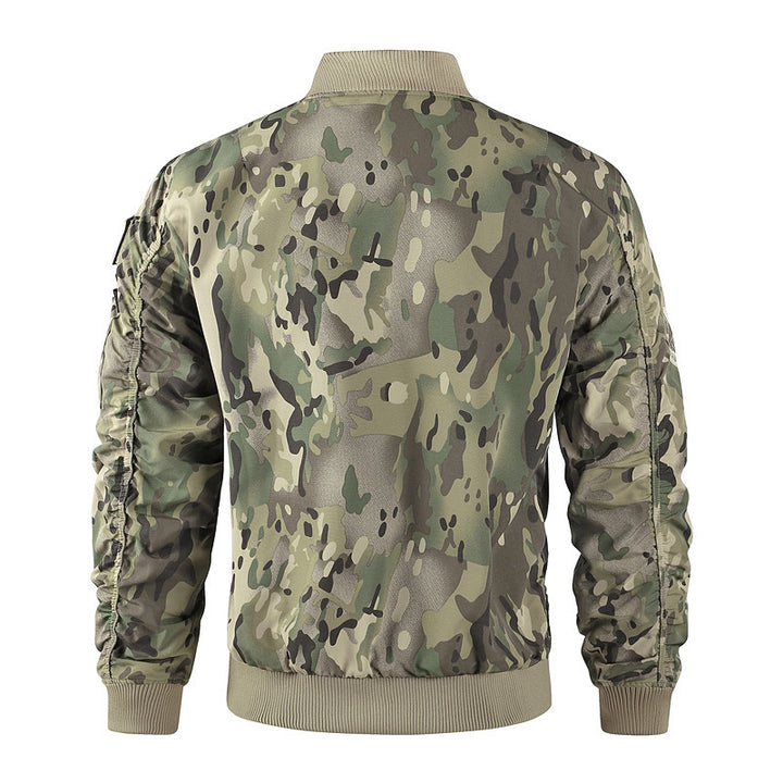 Elegant bomber jacket for men with multifunctional pockets Lune London