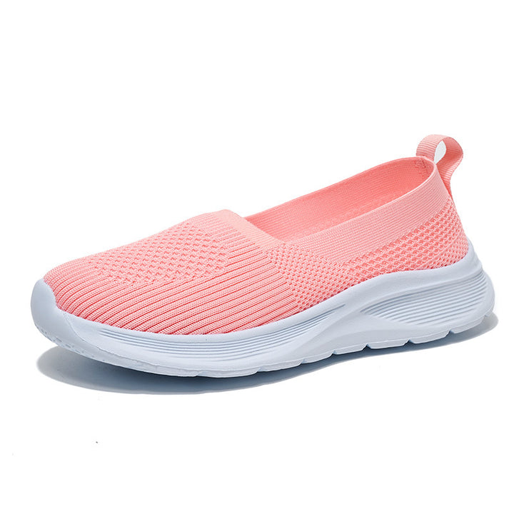 Dames Baskets de course slip-on confortables et respirantes Lune London