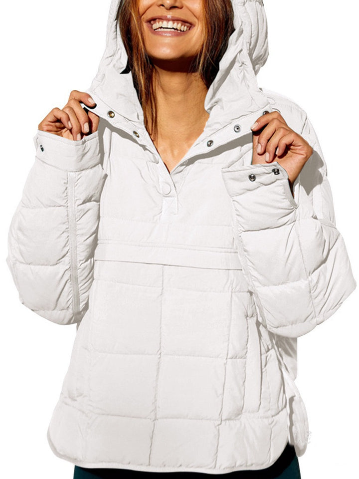 Dames doudoune avec col haut Chic und Stil