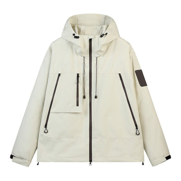 Ladies versatile outdoor jacket with adjustable hood system and innovative ventilation solutions Lune London