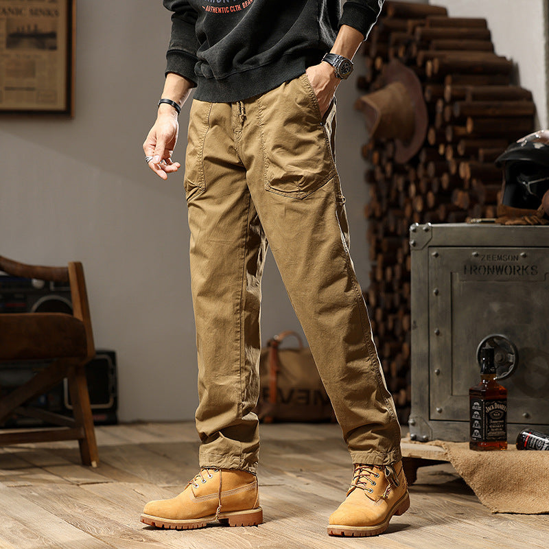 Pantalon cargo multifonctionnel pour hommes Lune London