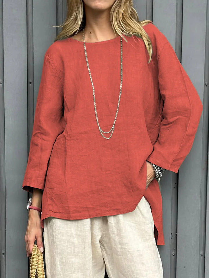 Ladies linen top Lune London