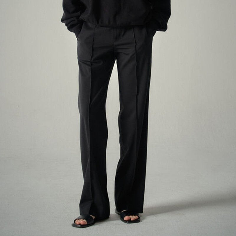 Pantalons en tissu fluide élégant pour femmes Chic & Stil