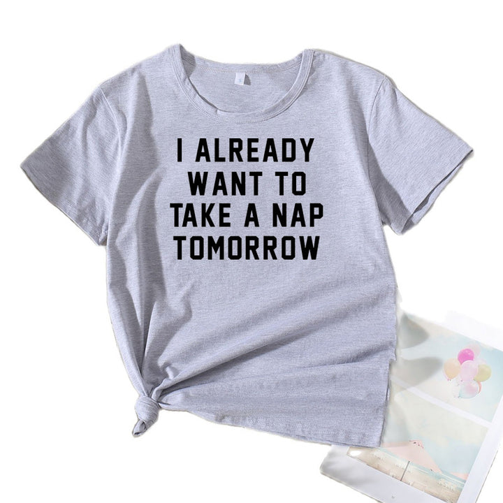 Women's Comfortable Quote T-shirt Lune London
