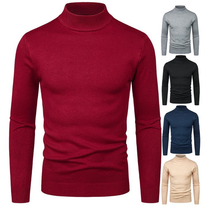 Men's high-quality fine cotton turtleneck sweater Lune London