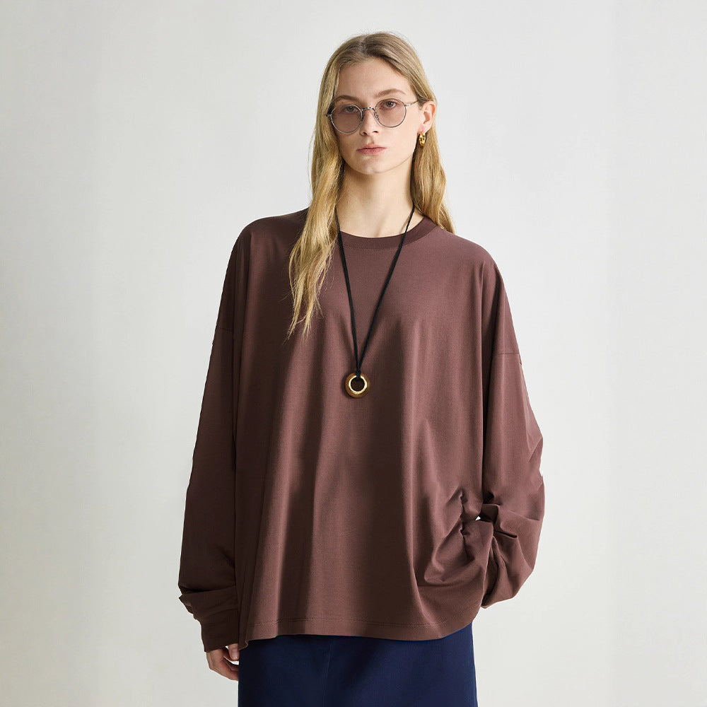 Chemise à manches longues pour femmes au design minimaliste Chic & Stil