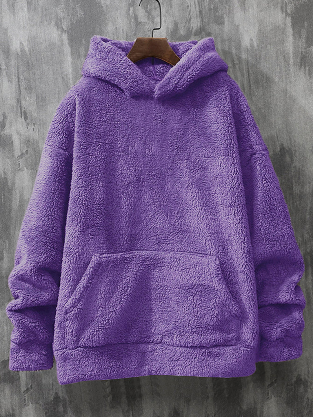 Ladies Cozy Fleece Hoodie with Kangaroo Pocket Lune London