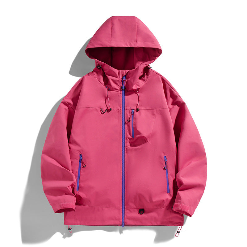 Functional jacket for men with breathable materials and practical design Lune London