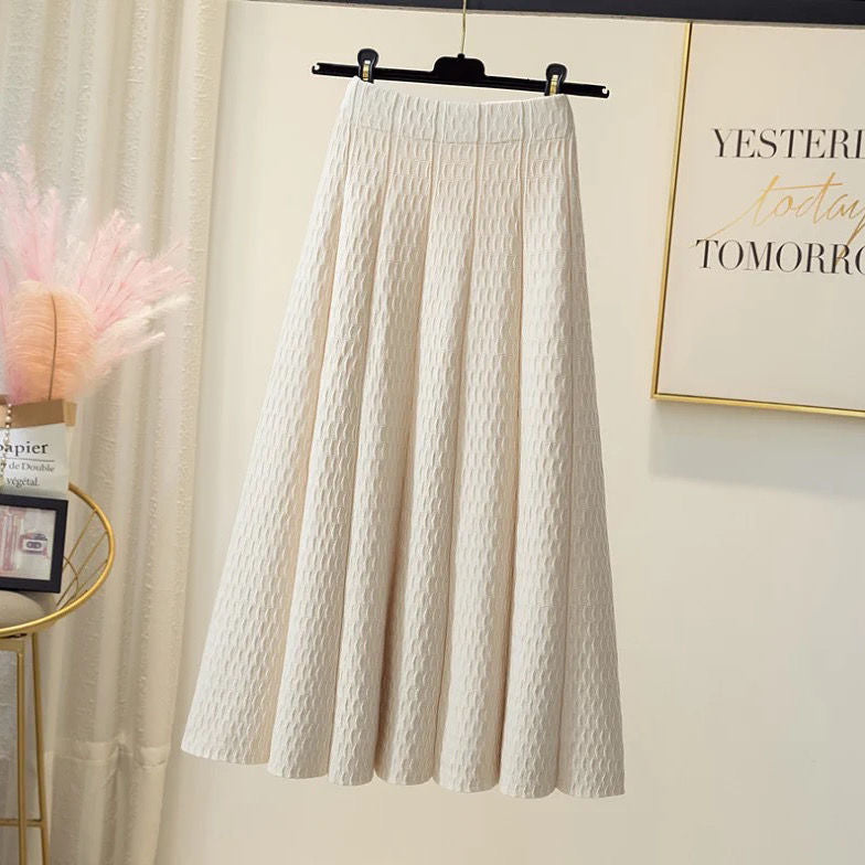 Jupe midi évasée élégante pour femmes Chic & Stil