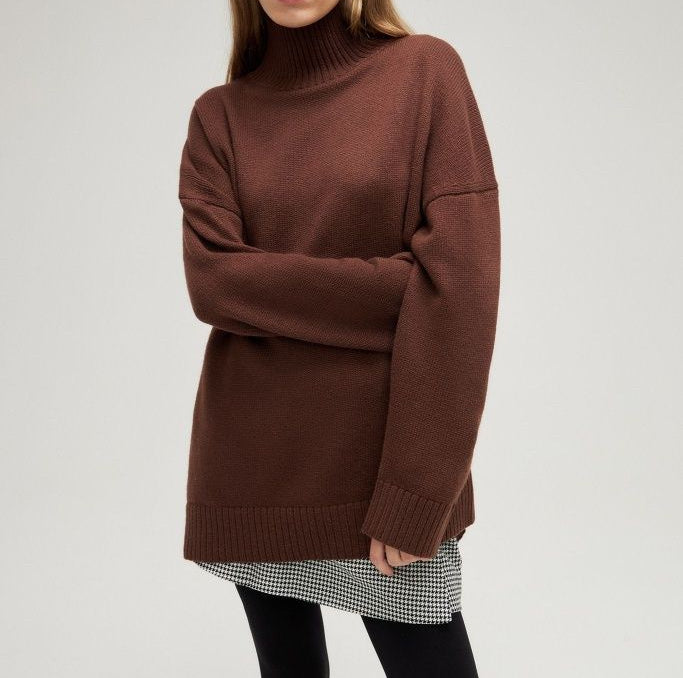 Lune London | Casual Loose Turtleneck Sweater
