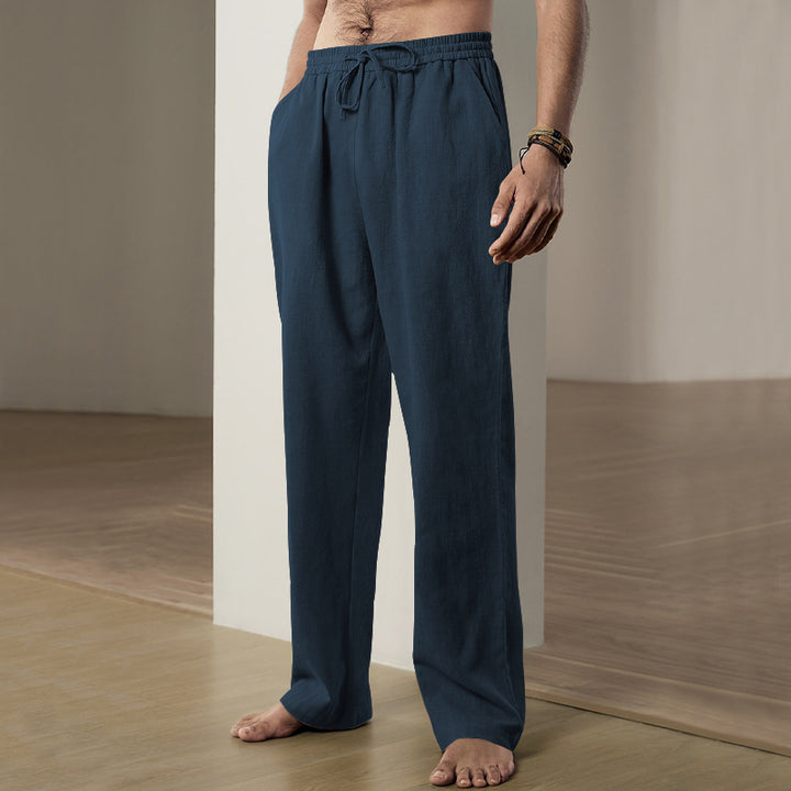 Comfortable leisure pants for men with elastic waistband Lune London