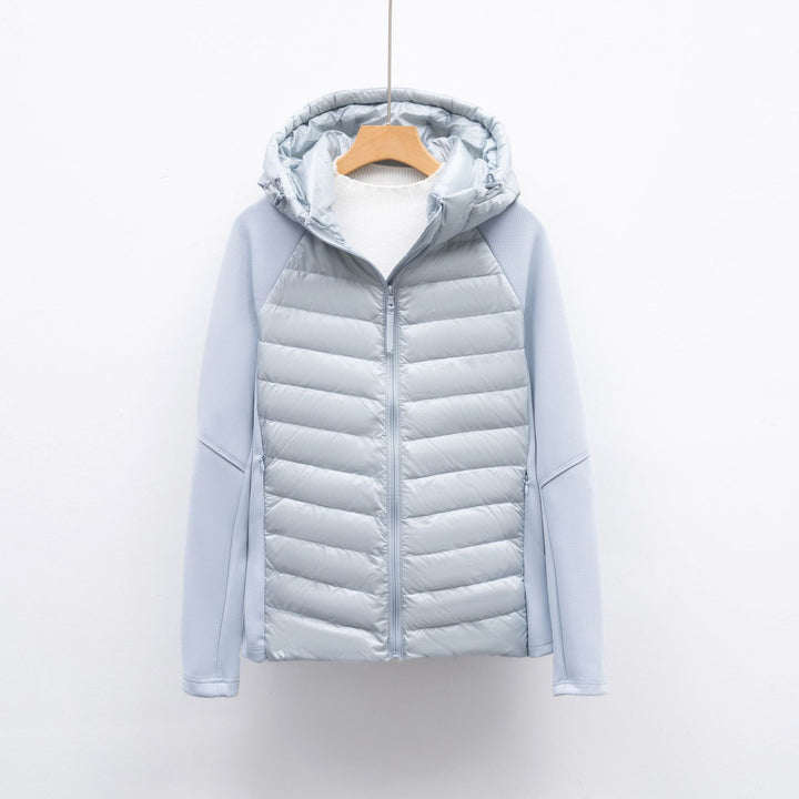 Ladies versatile hybrid jacket with hood Lune London