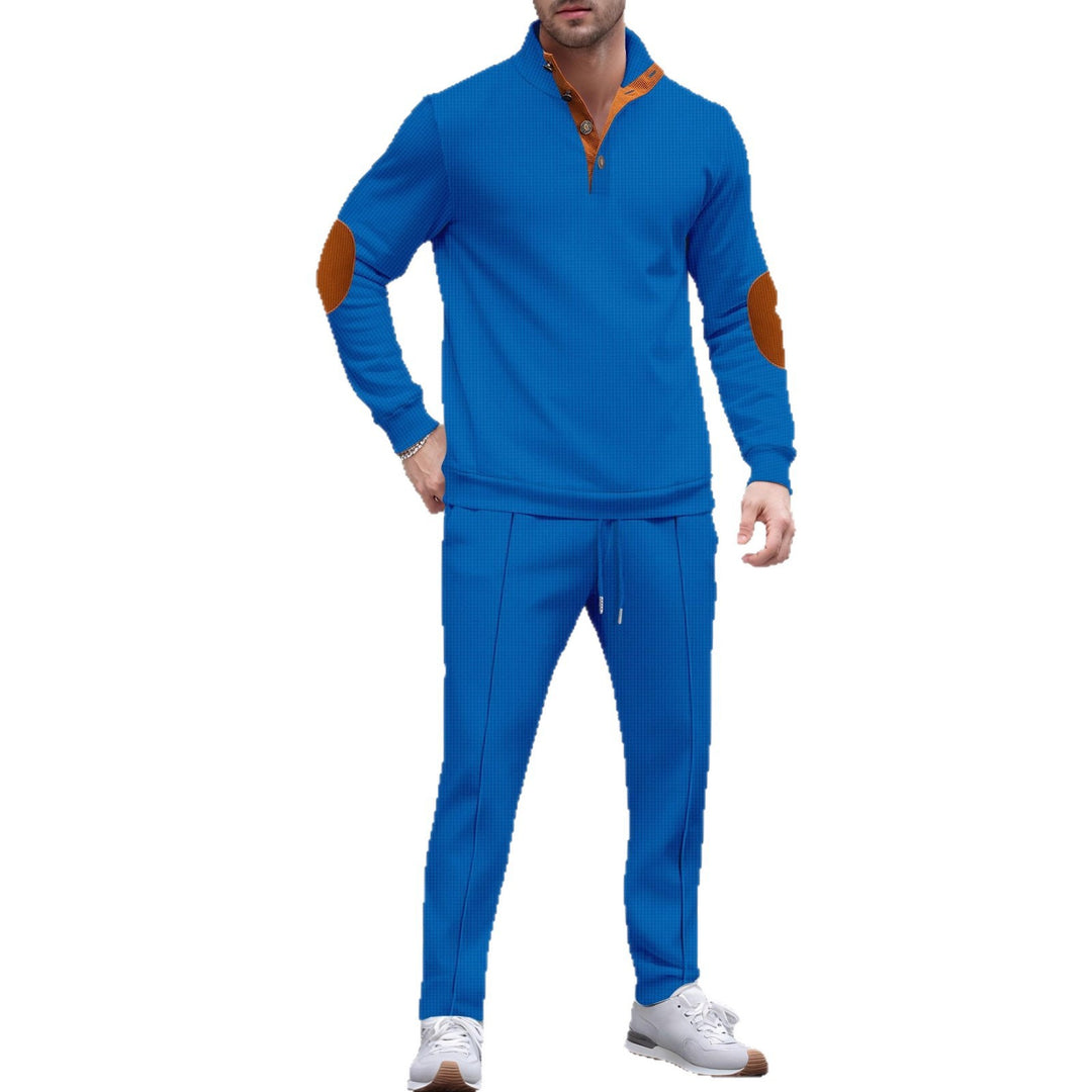 Men's sports suit with a modern cut and stylish contrasting details Lune London