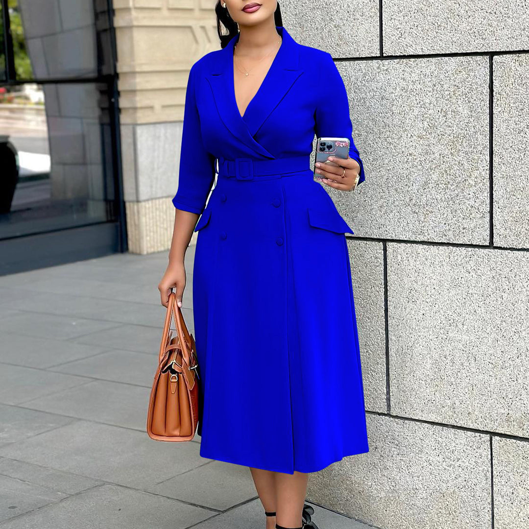 Women's trench coat with belted waist and luxurious details Lune London
