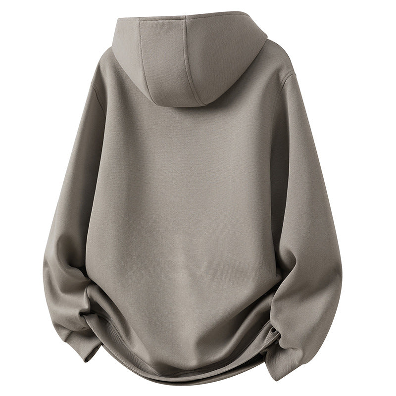 Oversized casual women’s hoodie with a high collar and practical side pockets Lune London