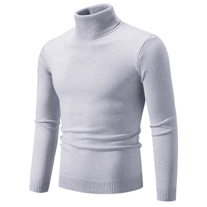 Men's Turtleneck Sweater Made Of High-Quality Cotton with A Pleasant Wearing Feel Lune London