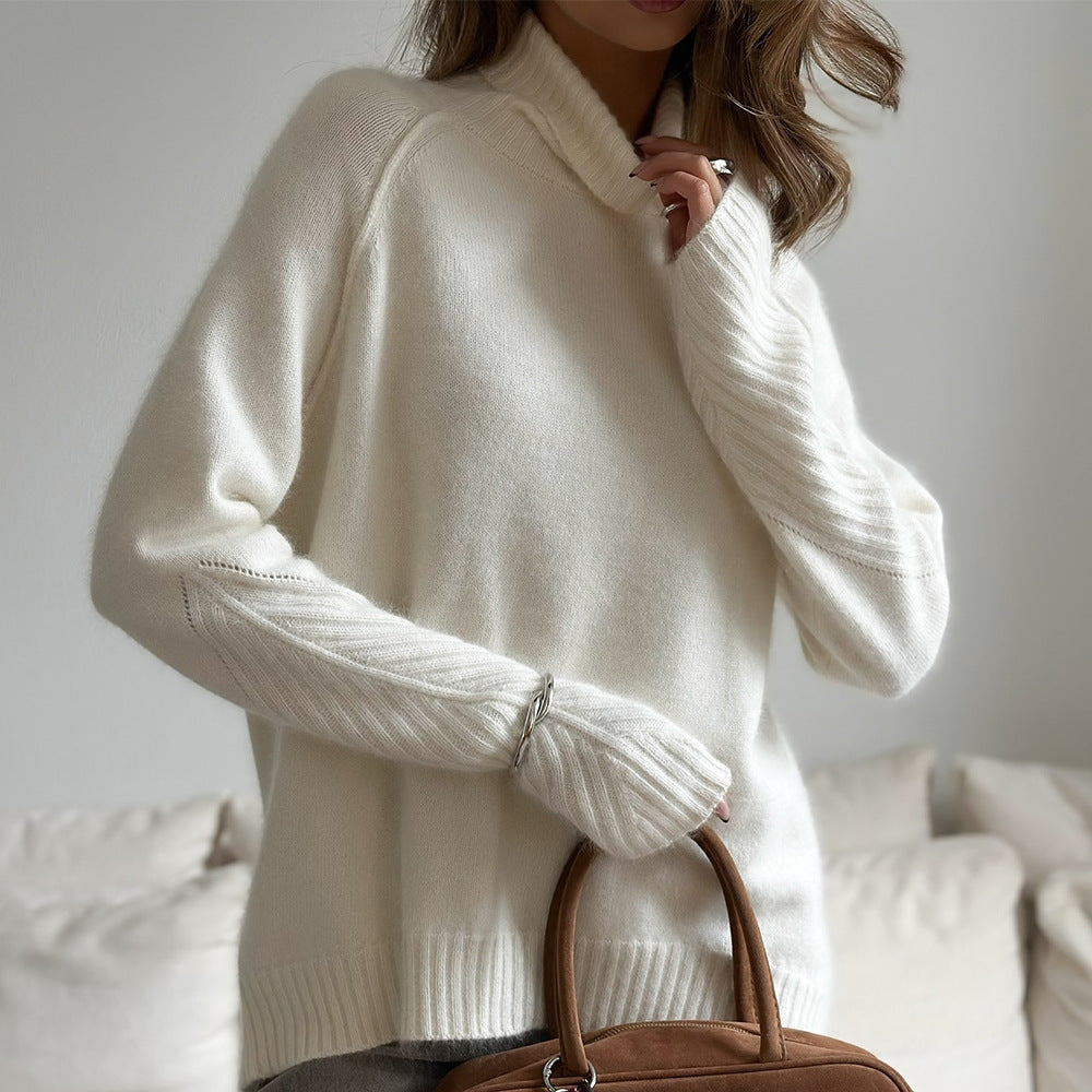 Pull en polaire douce pour femmes avec coupe moderne et doublure intérieure confortable Chic & Stil