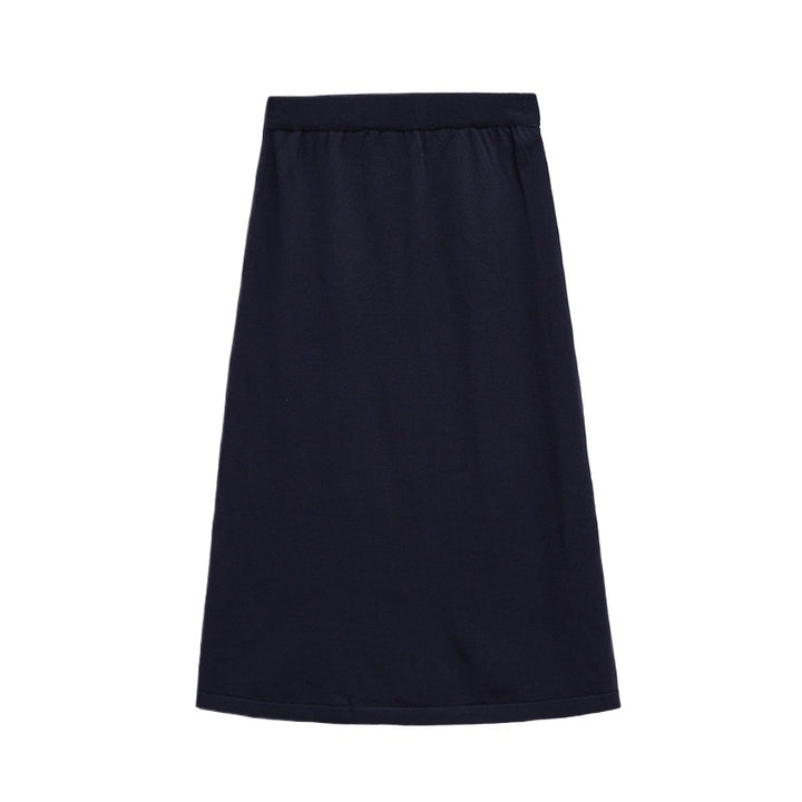 Comfortable jersey skirt for women with elastic waistband Lune London