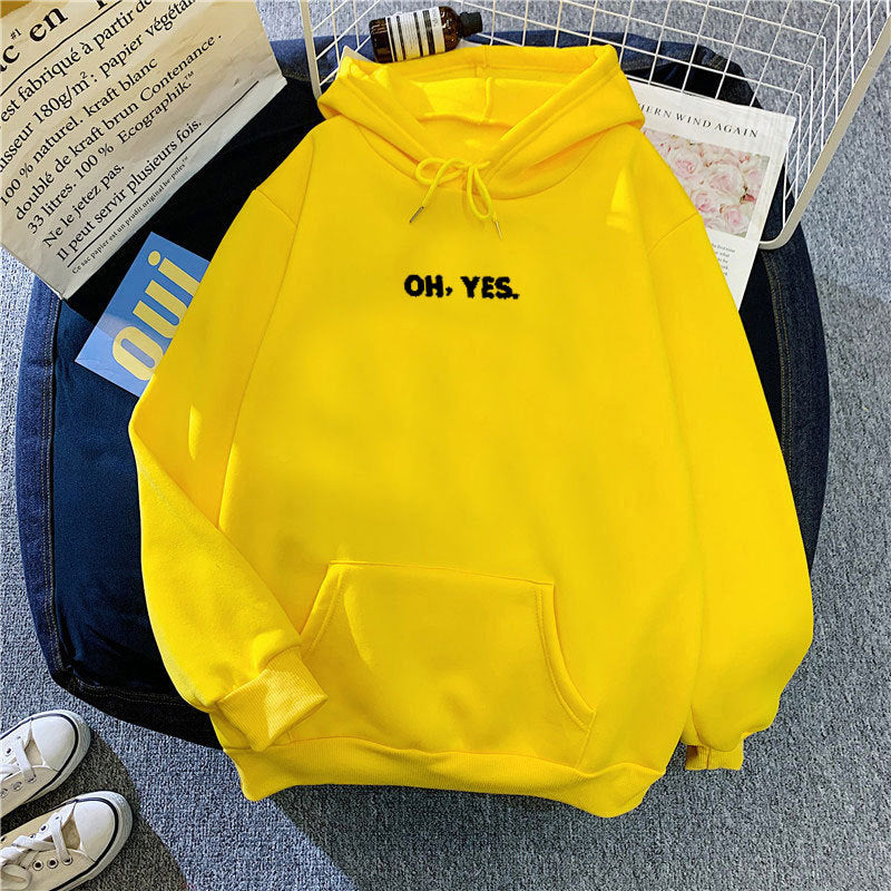 Women's Cozy Hoodie with Casual Print Chic & Stil