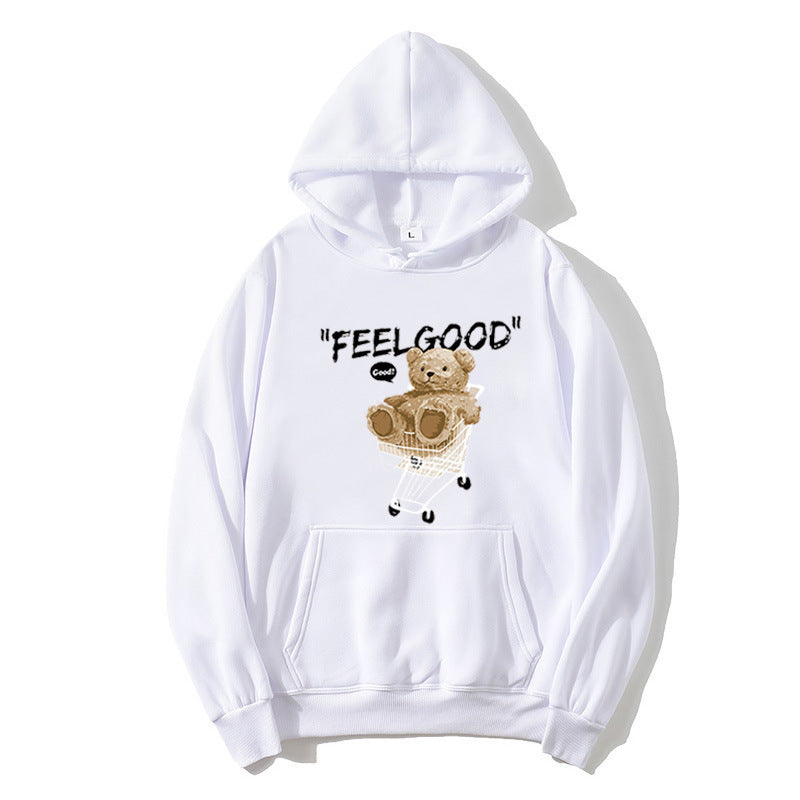 Women's hooded sweatshirt with unique animal motif Chic & Stil
