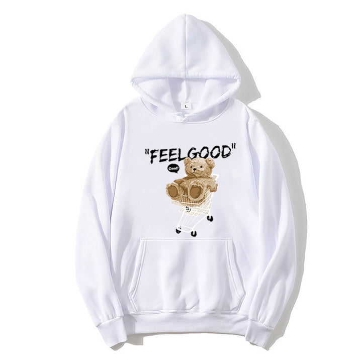 Women's hooded sweatshirt with unique animal motif Chic & Stil