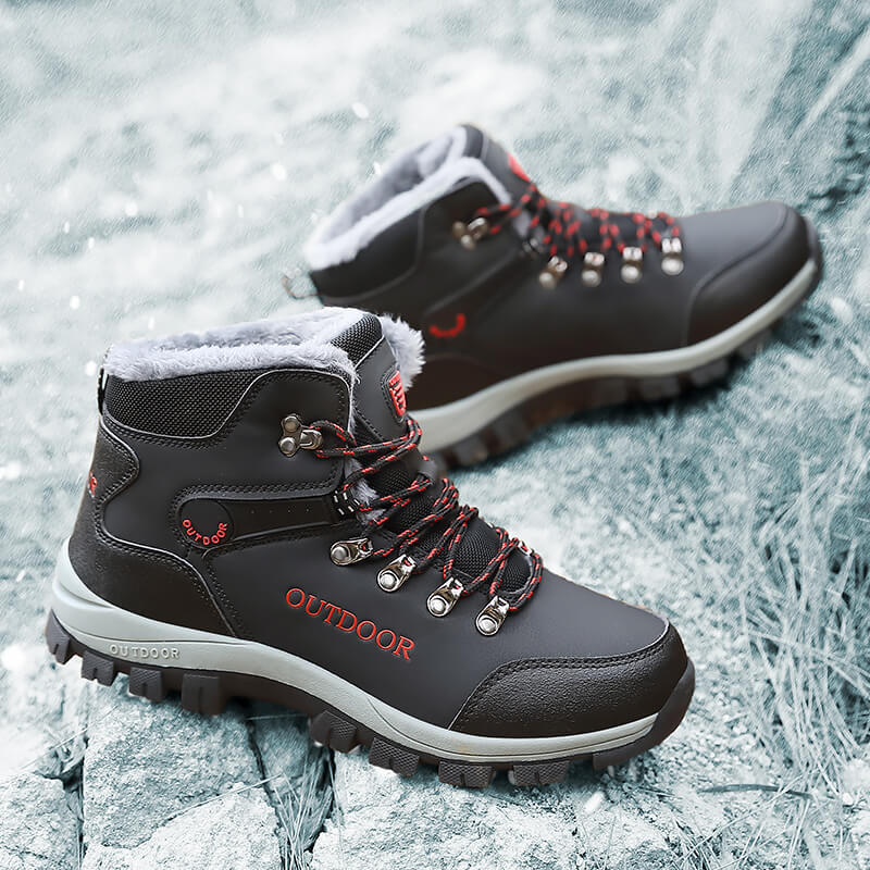 Women's winter hiking sandals with non-slip sole and insulating inner lining Lune London