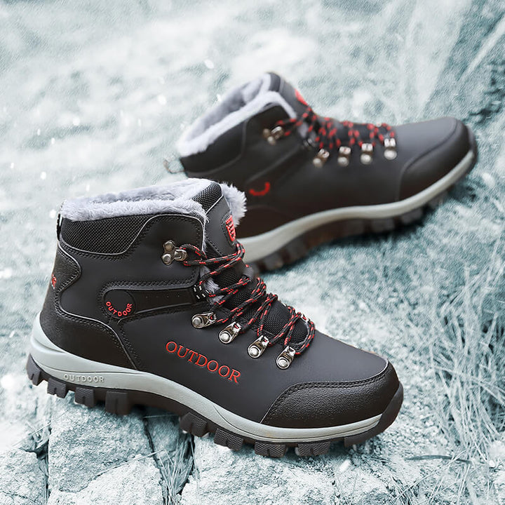 Women's winter hiking sandals with non-slip sole and insulating inner lining Lune London