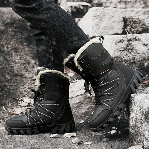 Winter hiking boots for women with insulated lining and non-slip sole Lune London
