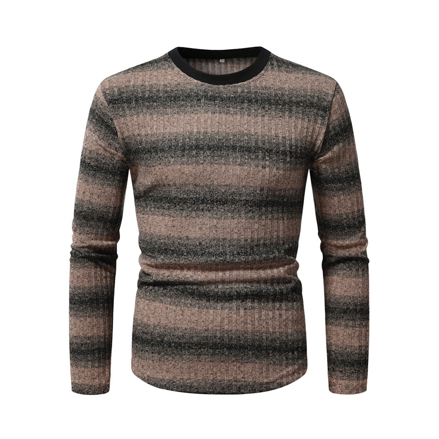 Men's long-sleeve shirt with modern structured pattern Lune London