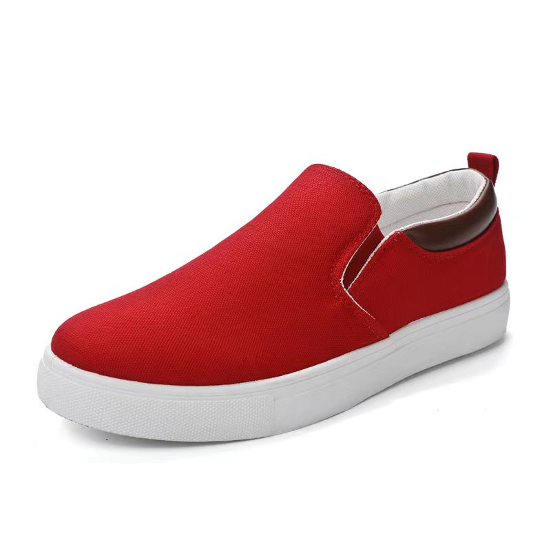 Comfortable slip-on sneakers for women with a breathable surface structure Lune London