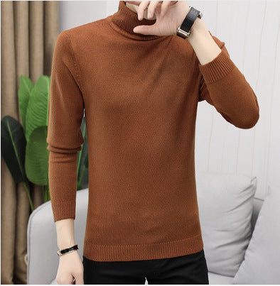 Men's slim fit fine cotton turtleneck sweater Lune London