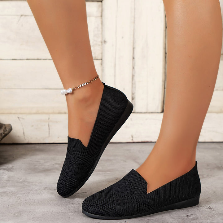 Breathable slip-on ballerina for women with flexible sole Lune London